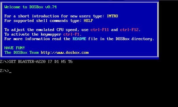 DOSBox Emulator