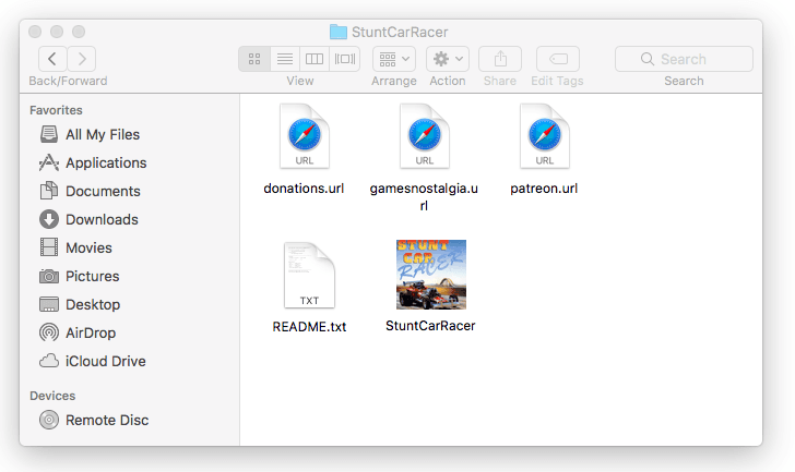 Mac Folder Setup